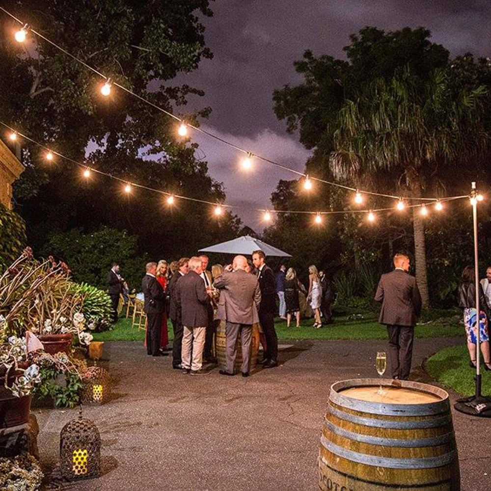 

15pcs LED Bulb E27 E26 1W 110V 220V LED Lamp G40 Edison LED Light Filament Vintage Candle Light Chandelier Incandescent Bulb