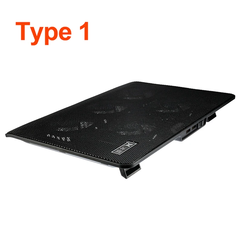 Новые популярные портативные охлаждающие подушечки USB синий светодиодный 5