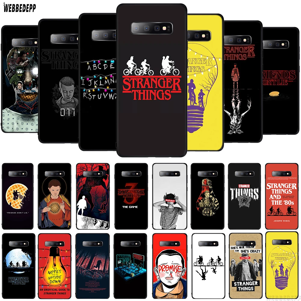 WEBBEDEPP очень странные дела TPU Защитный чехол для samsung Galaxy A10 A30 A40 A50 A70 A6 A8 A9 J6 Note 8 9 мягкий чехол