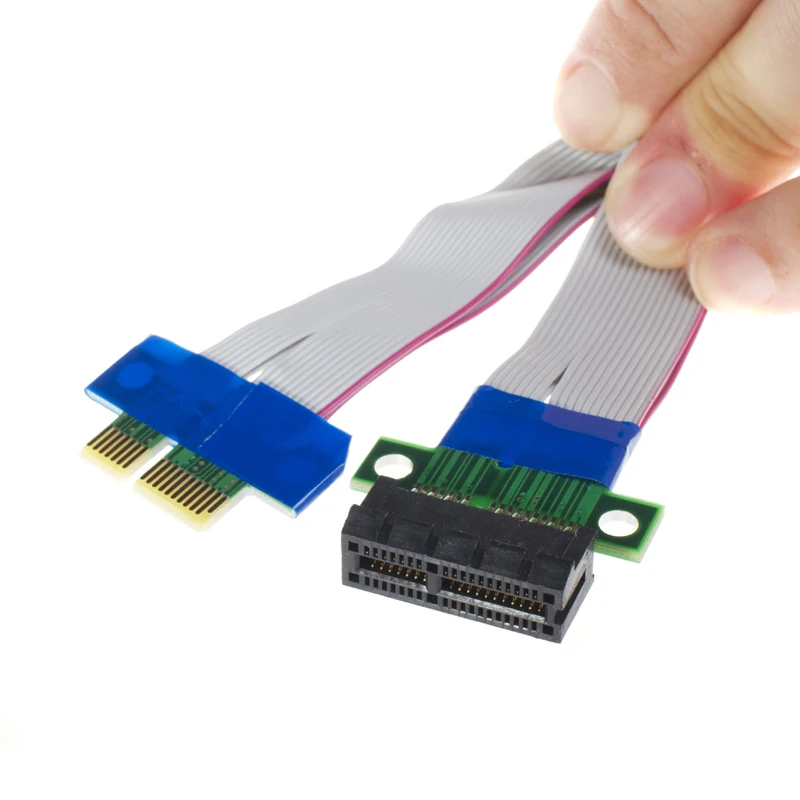 PCI Express гибкий релокатор кабель PCIe E 1X к слоту карта расширения адаптер удлинитель
