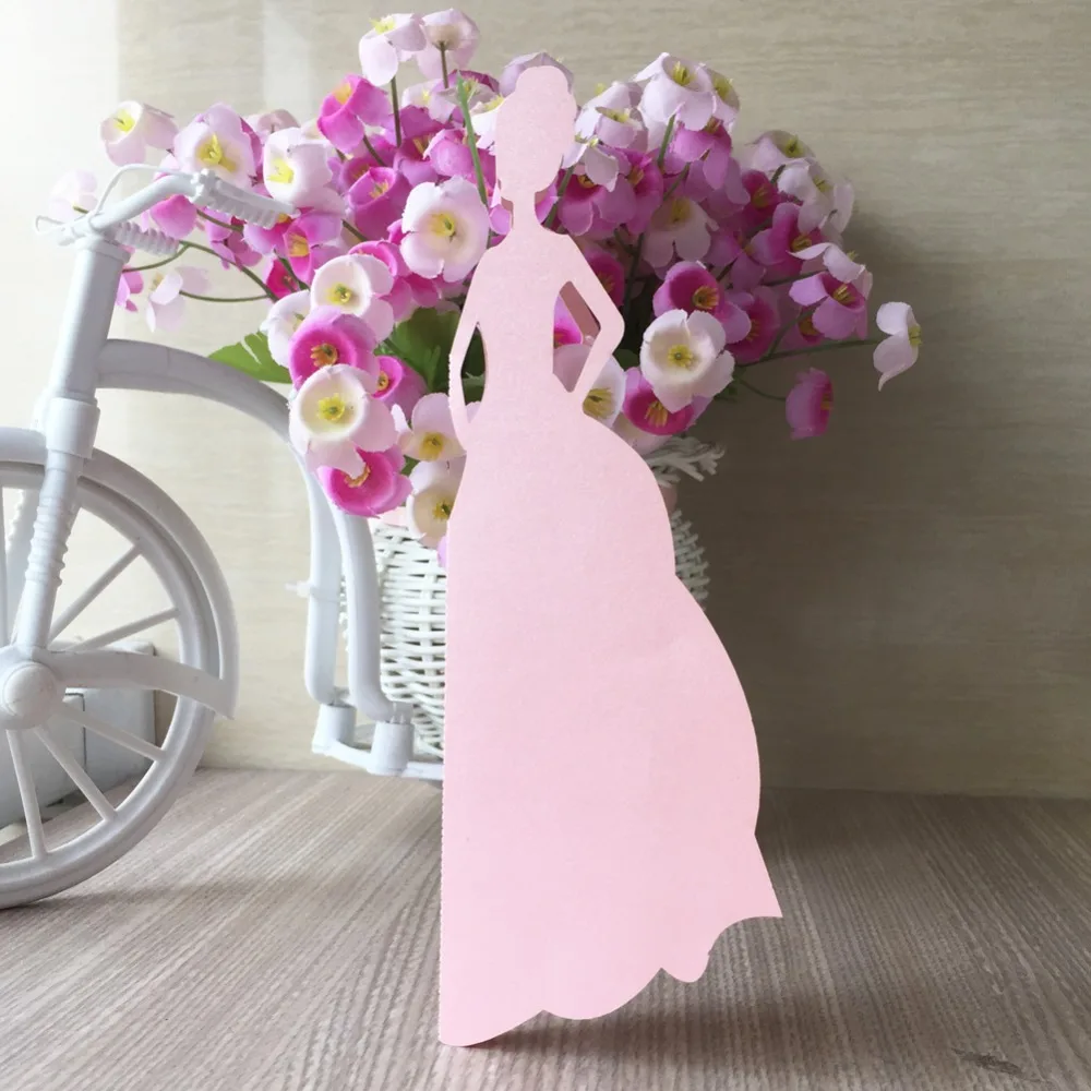 30 шт. свадебные пригласительные открытки с изображением красивой девушки на 15 й 16