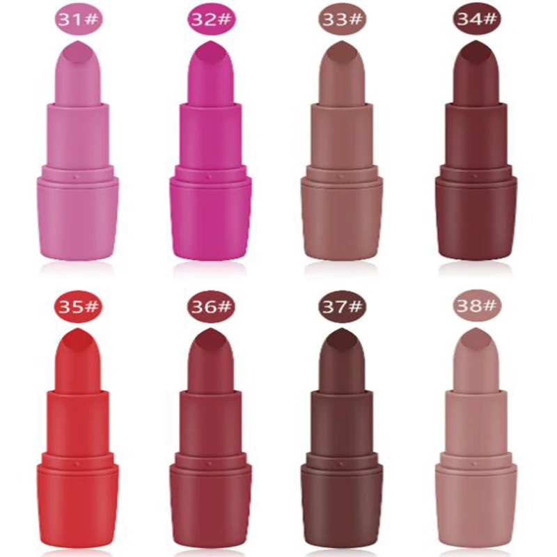 MISS ROSE новая матовая губная помада в виде пули для макияжа черная телесного цвета