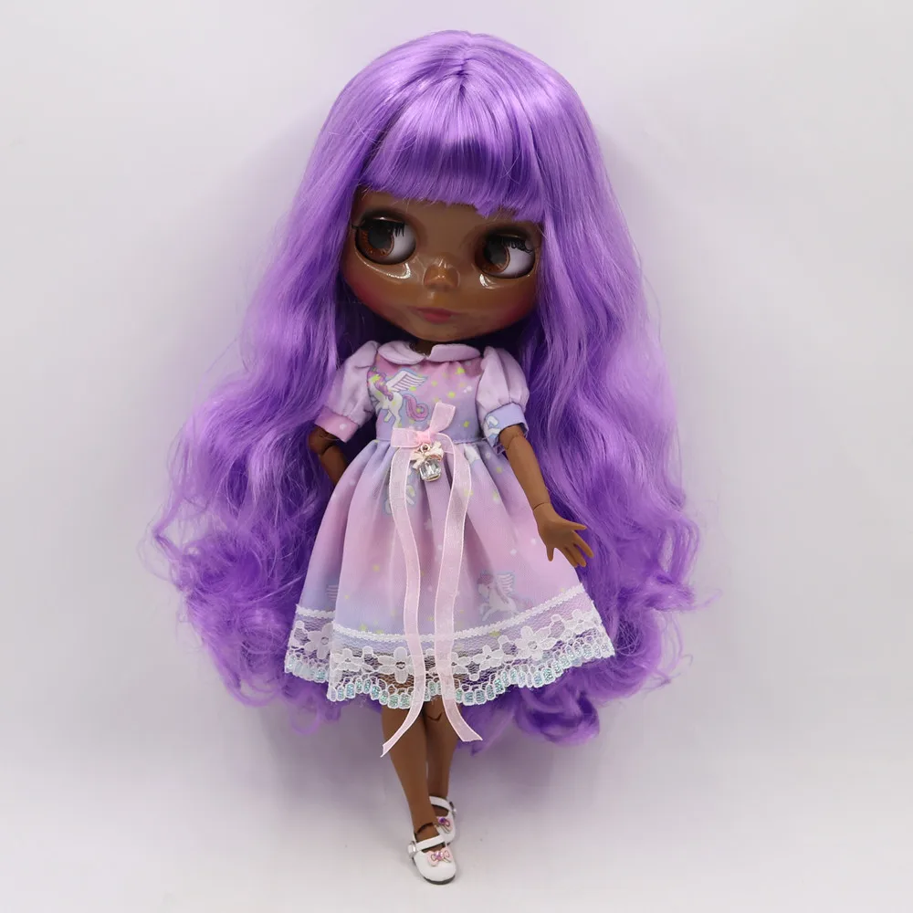 Кукла Blythe BL7216 1/6 30 см с фиолетовыми волосами на заказ | Игрушки и хобби
