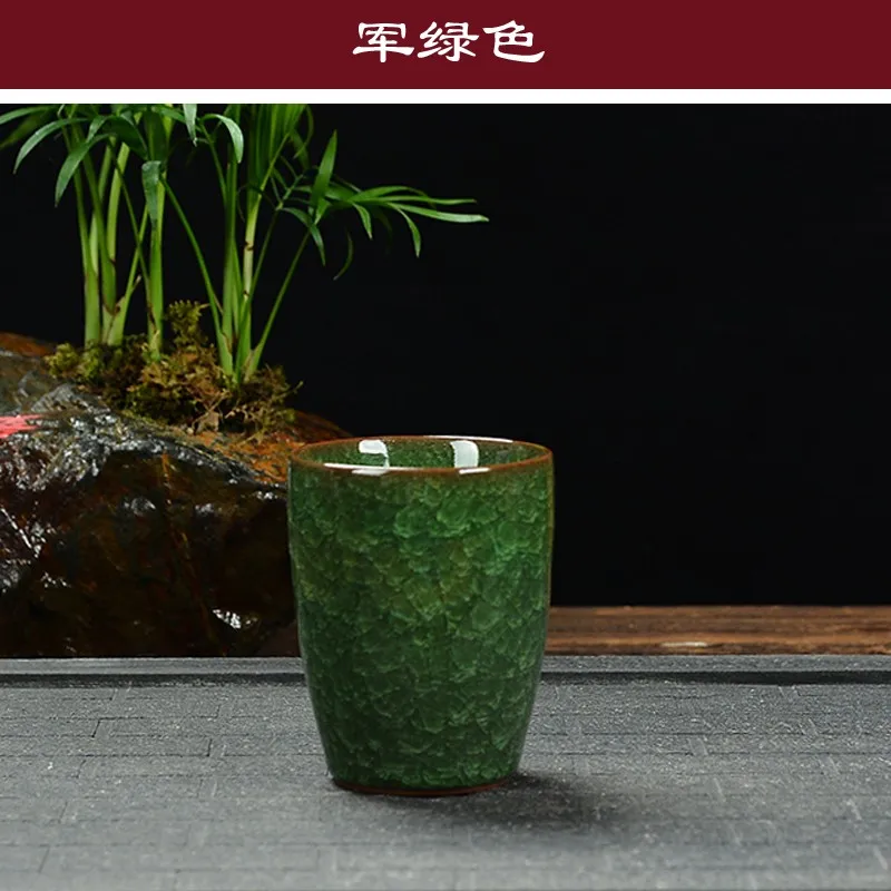 Drinkware чашка, Multi Цвета Льда Треск Глазурь большой Чай кофе кружка керамики corcelain Творческие Подарки индивидуальность кунг-фу