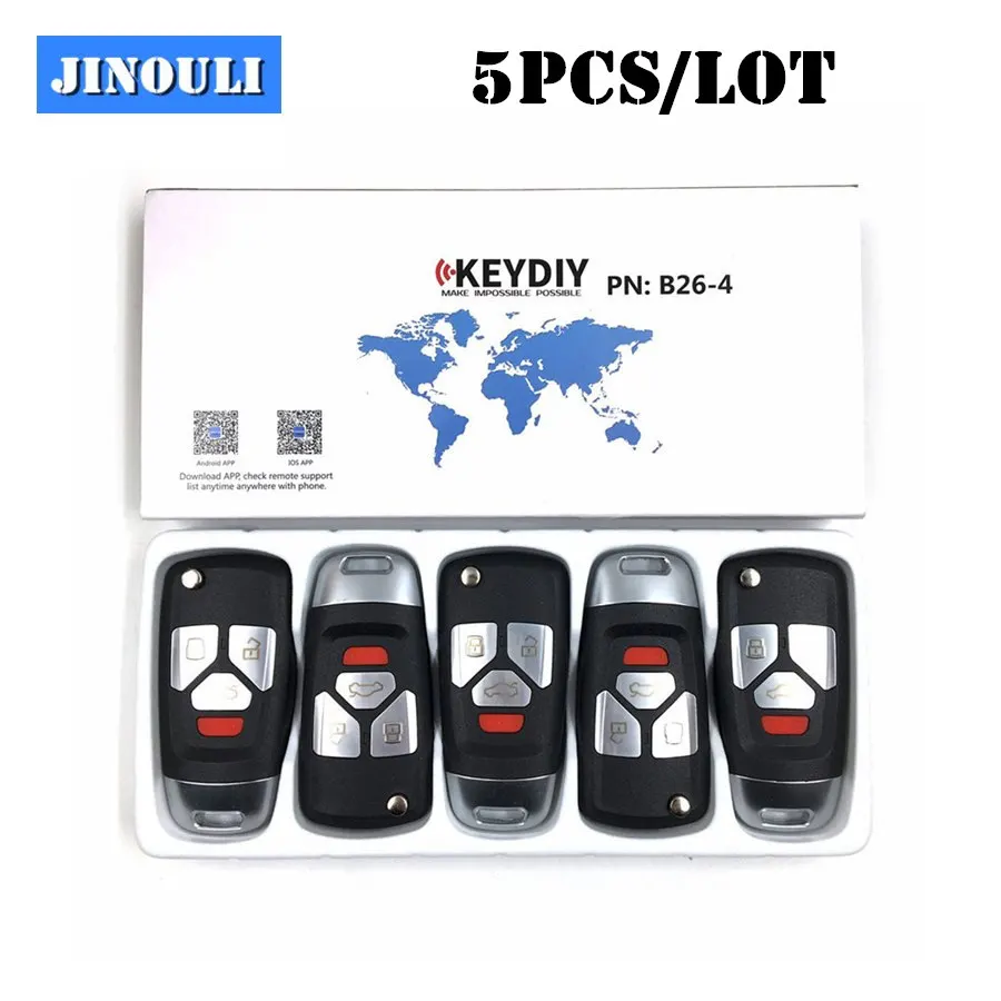 5 шт./лот новые оригинальные KEYDIY KD B26 4/3 для KD900 urg200 ключевой программист MINI B Серия