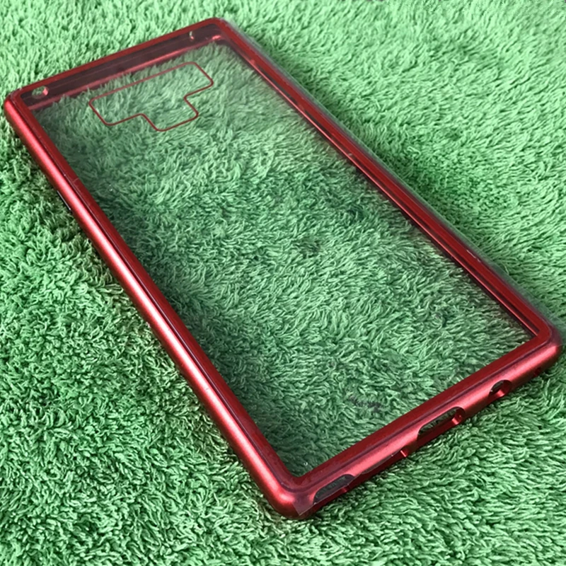 Задняя панель из закаленного стекла S10e + металлический бампер для Samsung Galaxy S10/S9/S9