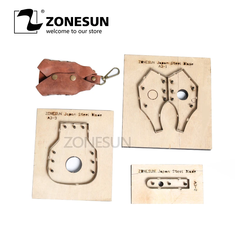 ZONESUN D110 изготовленный на заказ высекальный штамп для кожи лазерный фотобумага