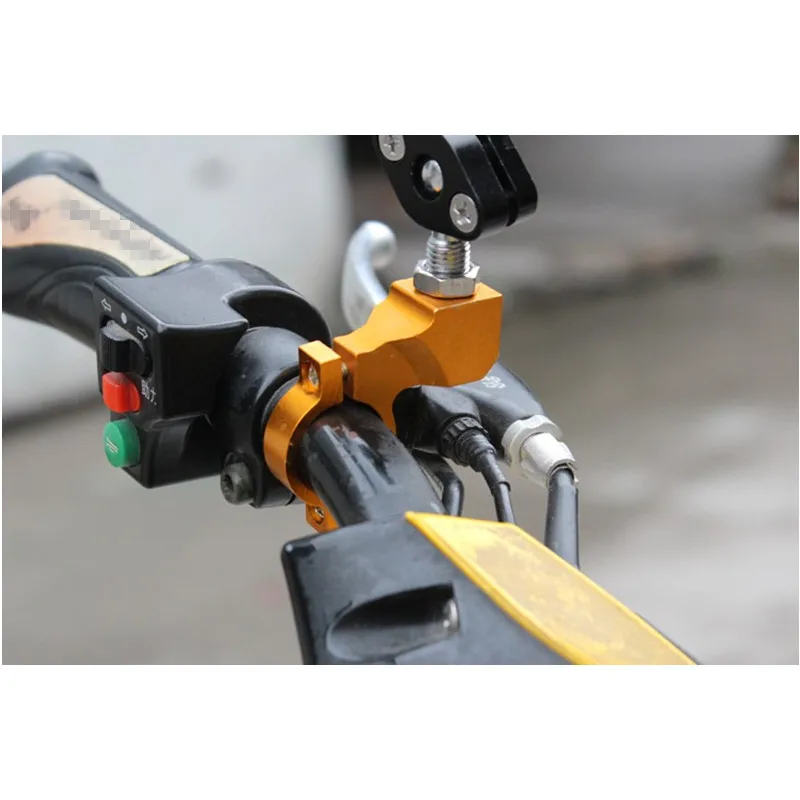 Крепление на зеркало заднего вида для мотоцикла 2 шт. 10 мм крепление