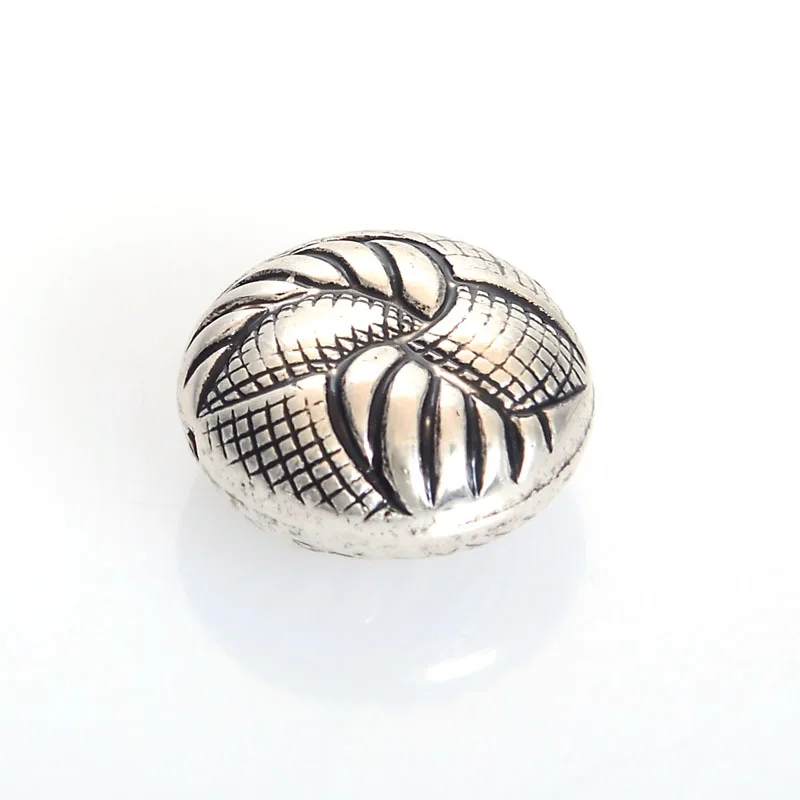 Miasol 15 шт. 10x21 мм акриловое покрытие античный дизайн полосы плоские круглые прокладки Подвески бусины для Diy женщин ювелирных изделий