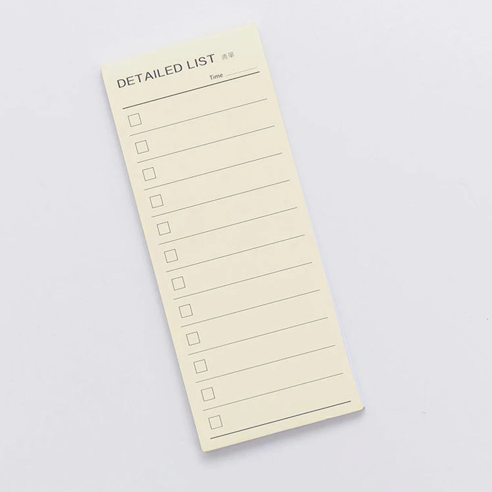 Блокнот планировщик липкая бумага для заметок бумажный дневный план недели
