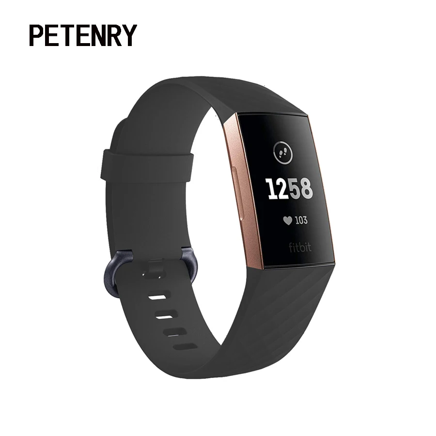 Мягкий силиконовый ремешок для Fitbit Charge 4 сменный на ремешке 3 аксессуары