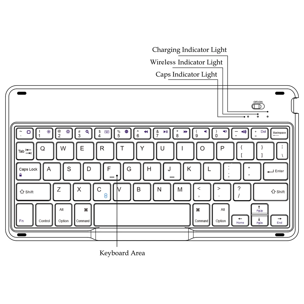 Bluetooth беспроводная клавиатура с полиуретановым кожаным чехлом ультра тонкий