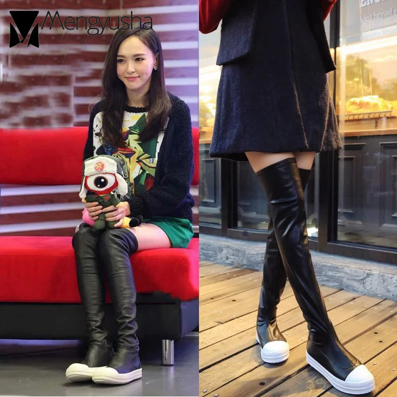 Бренд 2019 модные bota женские смешанные цвета кожаные сапоги на толстой подошве