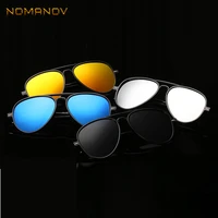 2019 classic pilot ultra light tr90 sun glasses polarized mirror sunglasses custom made myopia minus prescription lens 1 to 6