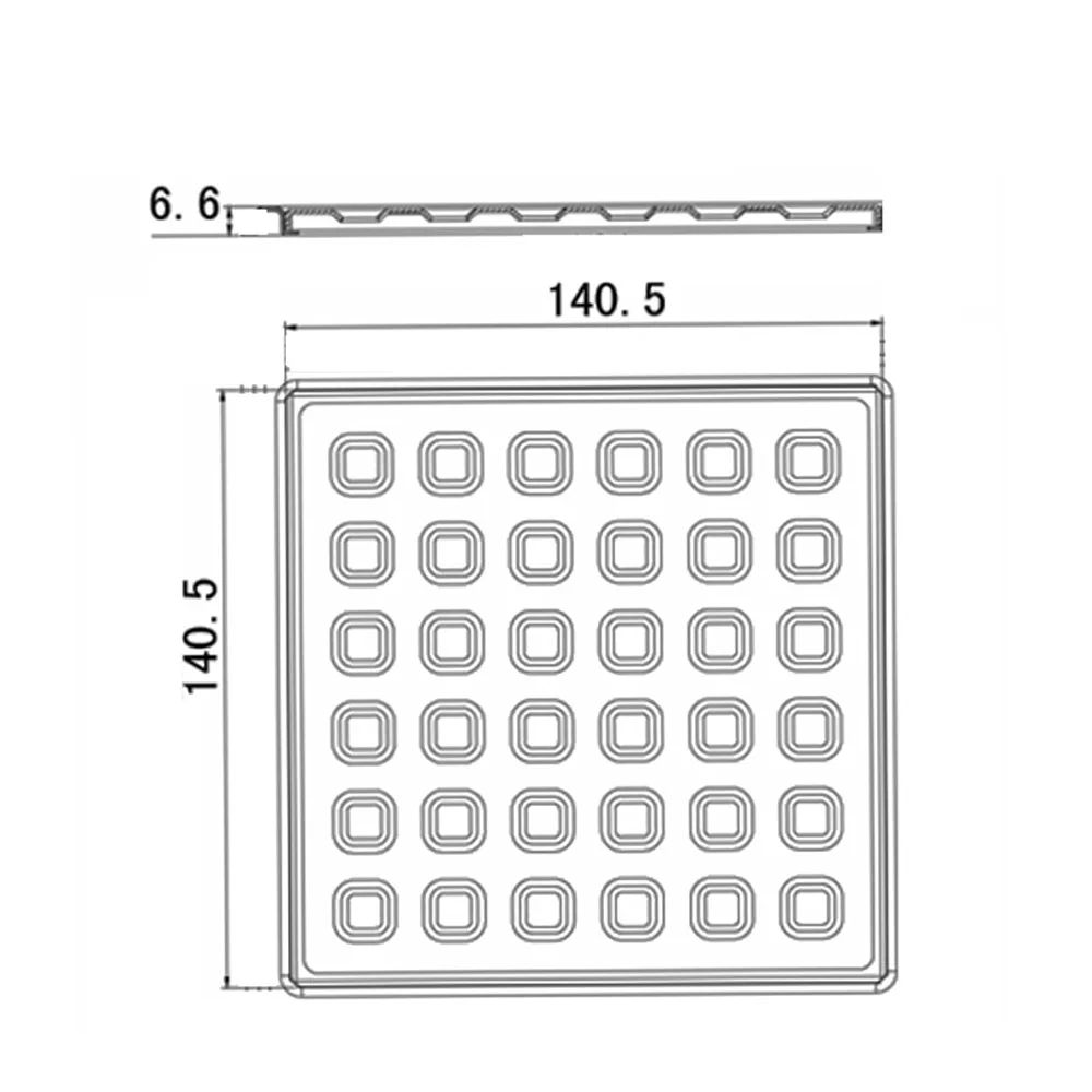 Чехол Talea сток в полу из нержавеющей стали для ванной комнаты с фильтрацией|Стоки|