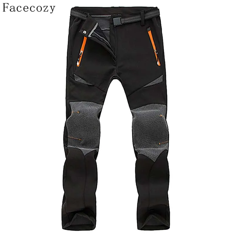 Facecozy женские Походные штаны зимние уличные спортивные флисовые для кемпинга