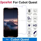 Защитное закаленное стекло для экрана CUBOT Quest 5,5 дюйма, 2 шт., 9H, взрывозащищенное стекло для CUBOT Quest Защитная пленка для смартфонов