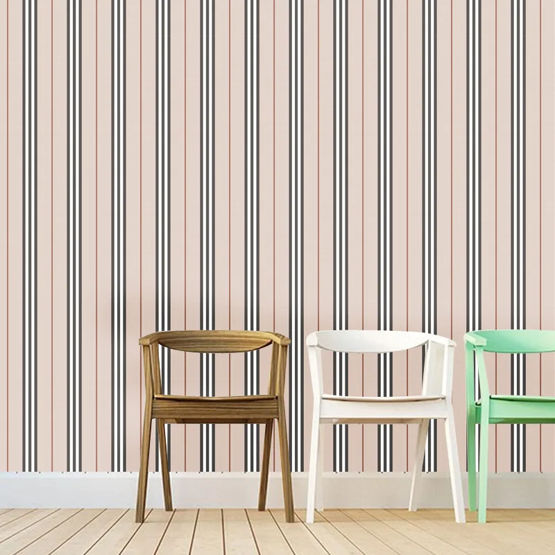3D креативные вертикальные полосатые настенные наклейки декоративные