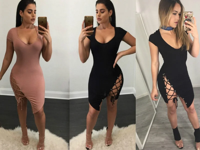 Для женщин мода круглый Средства ухода за кожей шеи сексуальный розовый черный