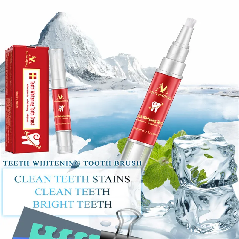 MeiYanQiong 1Pcs 5ML Tooth Cleaning Pen Brush Teeth Whitening Products Dental Gel TSLM1 | Красота и здоровье