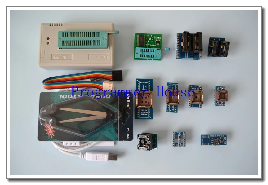100% Оригинальный XGECU V10.37 TL866II Plus TL866A nand flash 24 93 25 USB универсальный bios eepro AVR