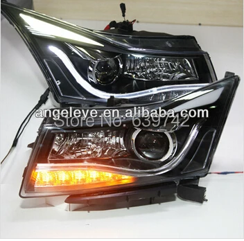 

For CHEVROLET Cruze LED Headlight Angel Eyes 2009-2011 SY
