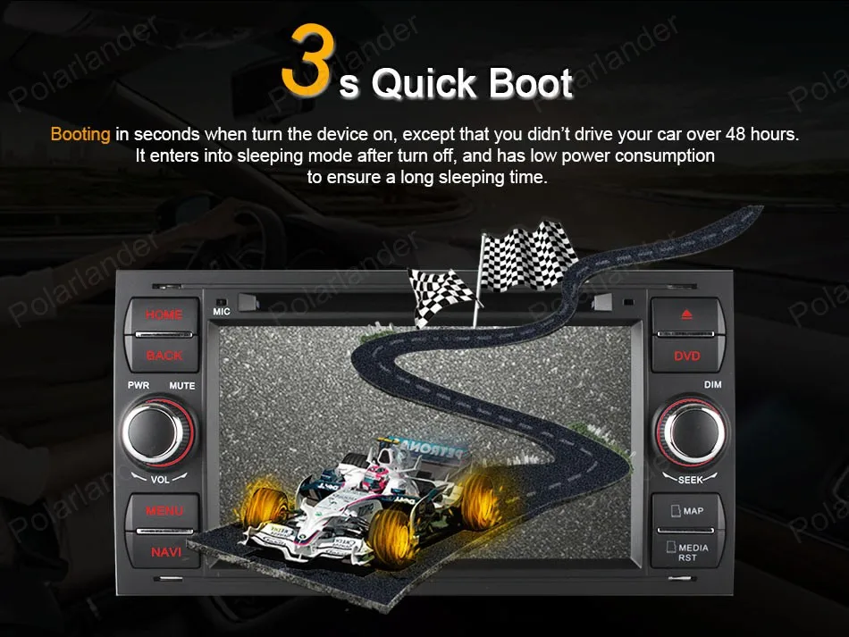 1024*600 Android 4 четырехъядерный автомобильный dvd-плеер для Ford Mondeo Focus Transit C-MAX GPS BT wifi