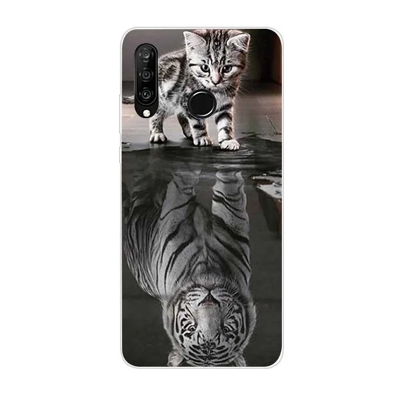 Силиконовый чехол для Huawei P30 Lite мягкий чехол-накладка с рисунком Pro P 30 P20 |