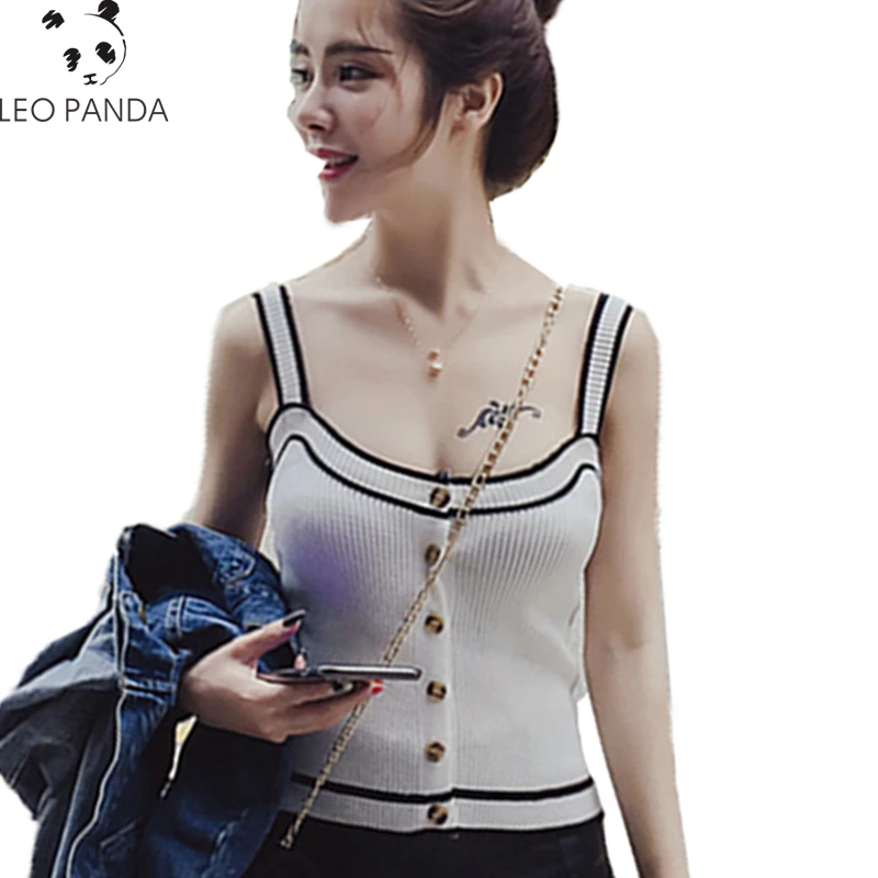 Новинка сексуальные топы на бретельках женский летний укороченный топ с