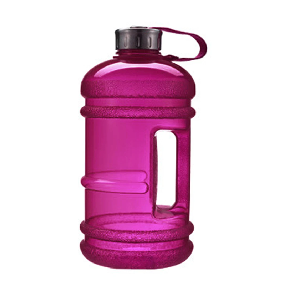 My bottle 2.2L большой емкости бутылки для воды для спорта на открытом воздухе тренажерный зал Половина галлонов фитнес тренировка Кемпинг бег тренировка бутылка - Цвет: purple