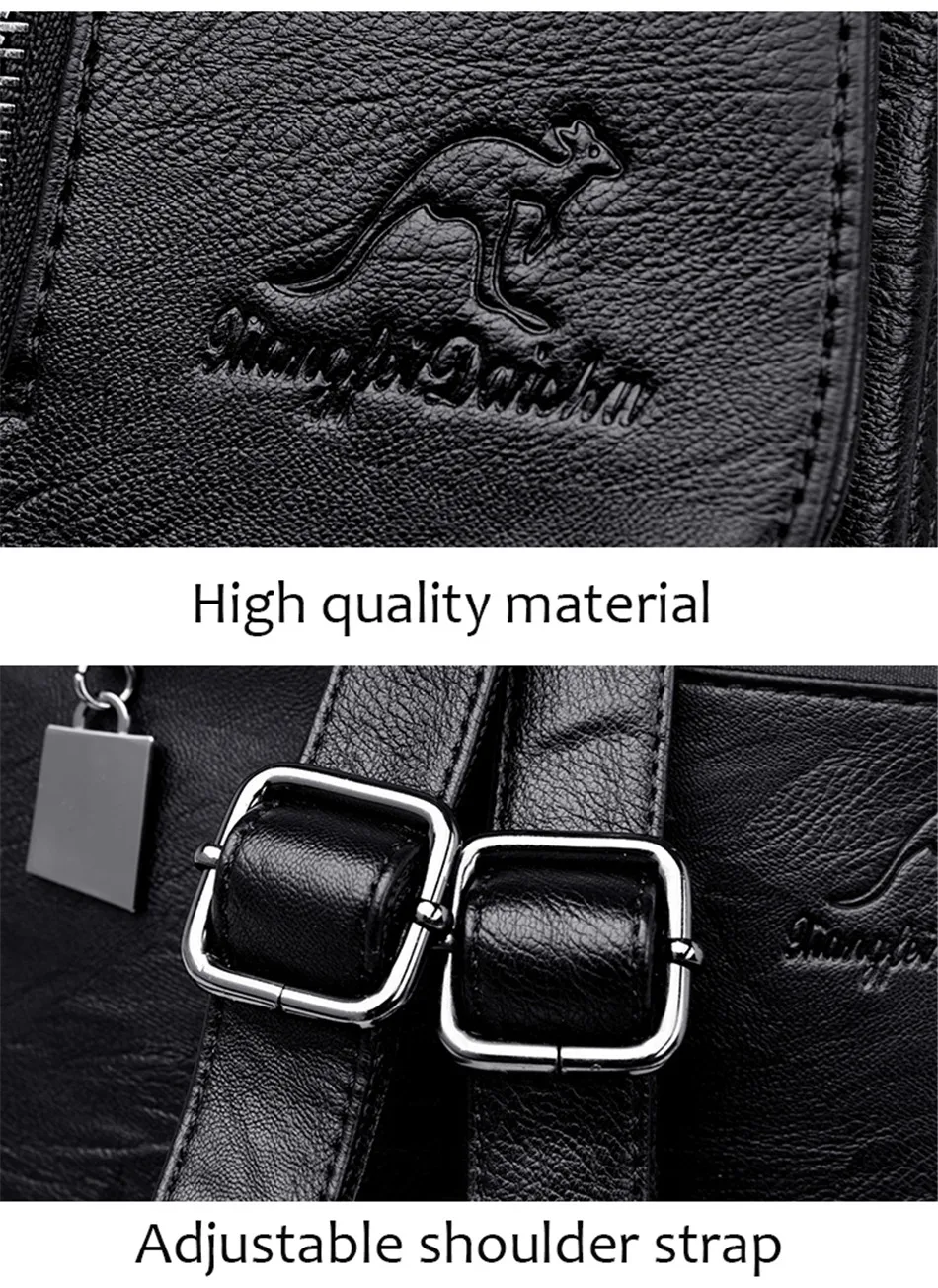 Sac A Dos многофункциональный женский кожаный рюкзак женская школьная сумка через плечо рюкзак для путешествий для девочек-подростков mochila feminina