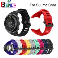 brand new and high quality silicone watch strap for suunto core replace watch band wristband watch belt watch accessories