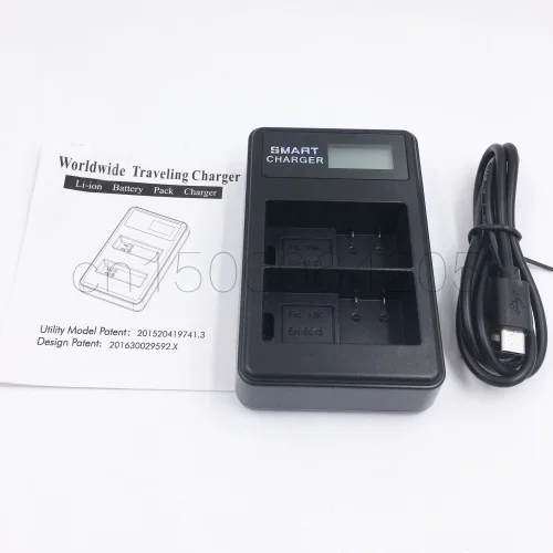 Зарядное устройство USB с ЖК-дисплеем для Nikon D850/D810/D800E/D800/D750/D610/D7200/D7100/D7000/V1 |