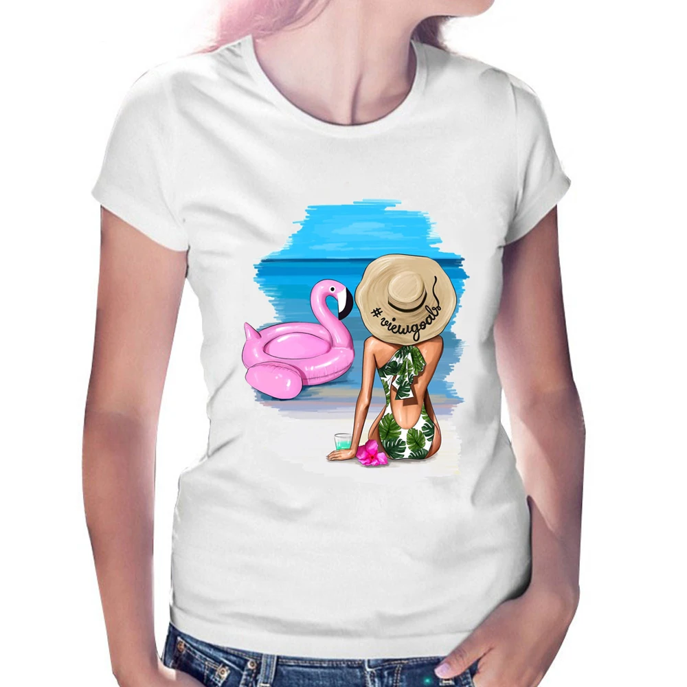 Женская уличная футболка с надписью Girlsfriend Gifts Vogue Happy Day красивая Праздничная