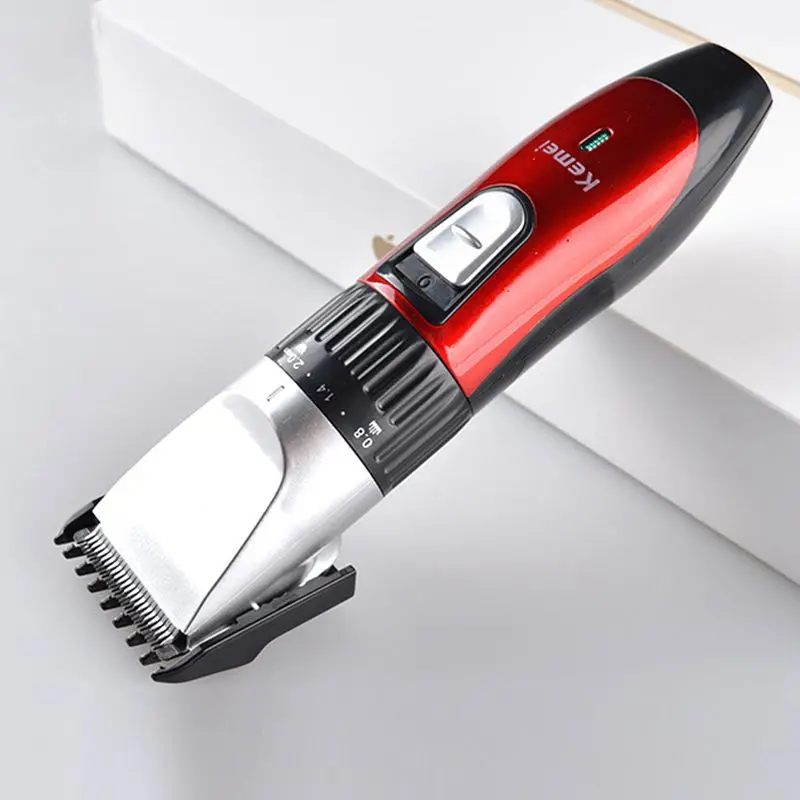 Kemei KM-730 зарядка сухая двойного назначения машинки для стрижки волос