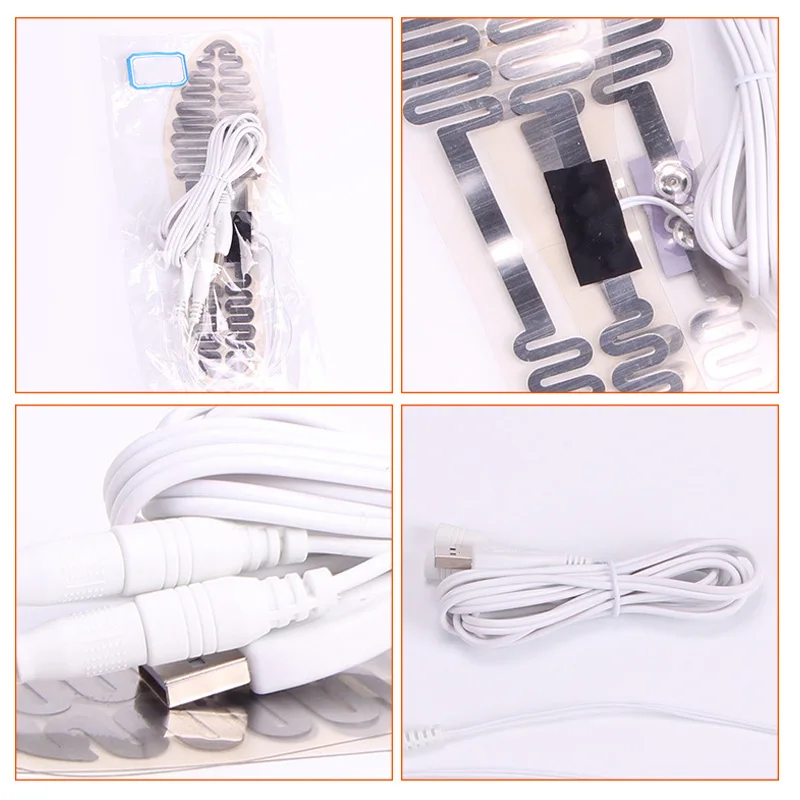 1 Pair B 5V Electric Heating Insoles Chips Metal Keep Warm For Outdoor Winter -BUY LT88 | Обувь