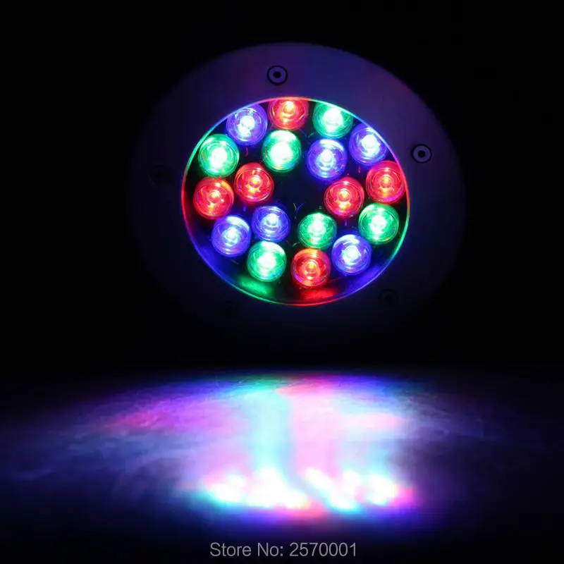 RGB лампа Светодиодная подземная 3 года гарантии 12/18/36 Вт|led washer light|washer forled square |