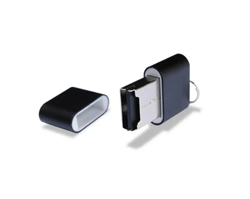 Тонкий Портативный высокоскоростной USB 2 0 Micro SD TF T-Flash адаптер для чтения карт