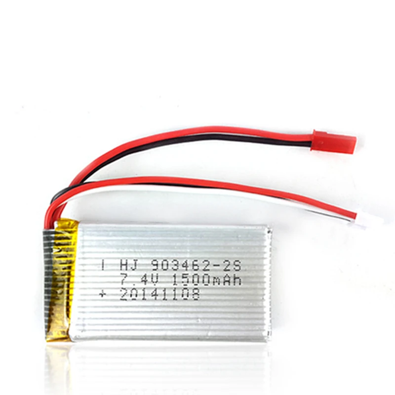 

7.4V 1500mAh 2s lipo battery WLtoys V913 L959 L969 L202 K959 Yi TY923 Huajun HJ817 HJ816 903462 SM/JST/T/ plug