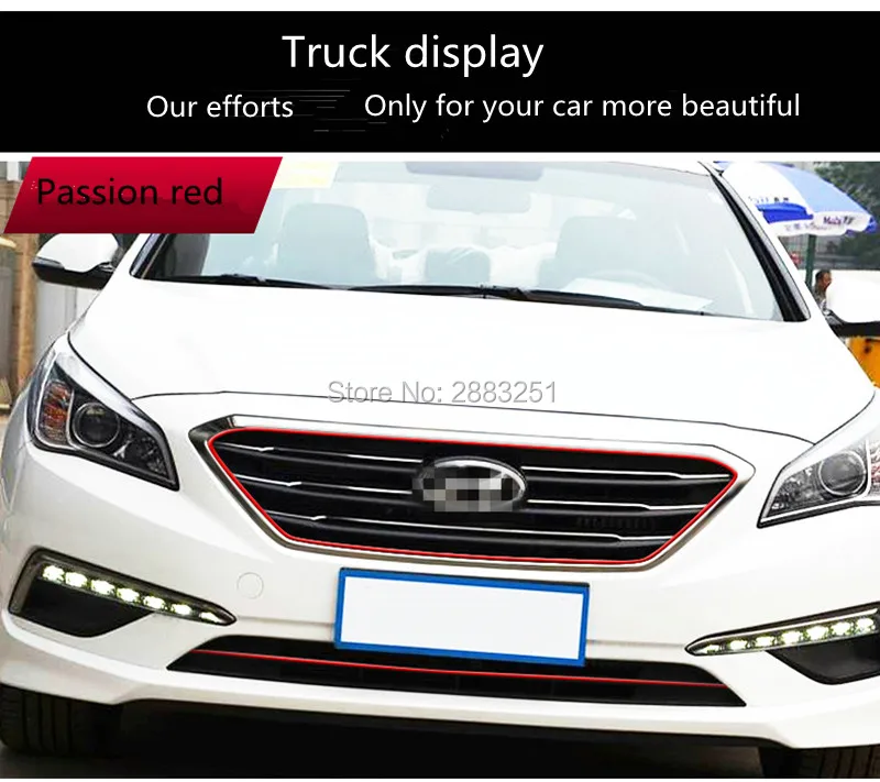 8 м автомобильные аксессуары хромированная защита обода колеса светильник Кая