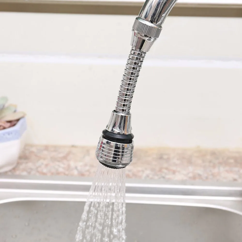 

ABS Plastic Faucet Splash Nozzle Rotatable Water-saving Shower Bath Valve Filter Devices Two Water-outlet Modes