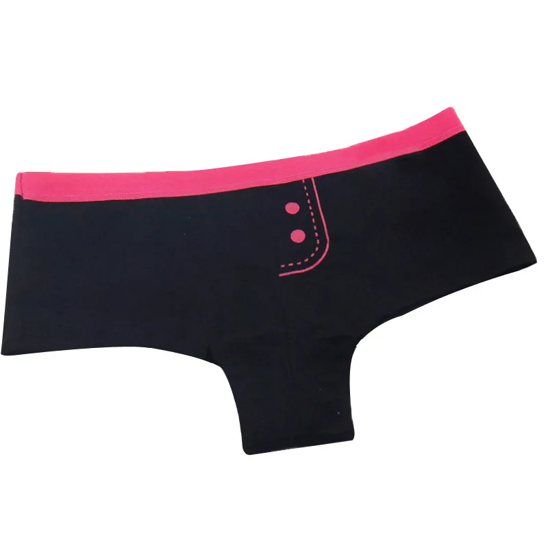 5 шт. пикантные женские трусики повседневные удобные шорты-боксеры Culotte Femme