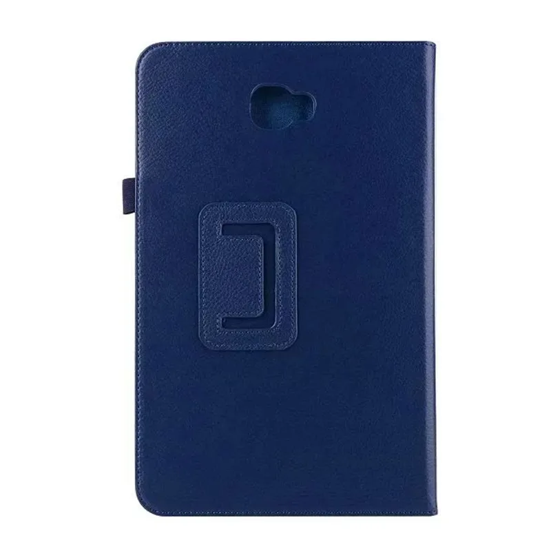 drak blue-zhi jia Чехол для Samusng Galaxy Tab A A6, 10,1 дюймов, SM-T580, T585, 10,1 дюймов, откидной кожаный чехол для планшета, Умный Магнитный чехол-подставка - Цвет: drak blue-zhi jia