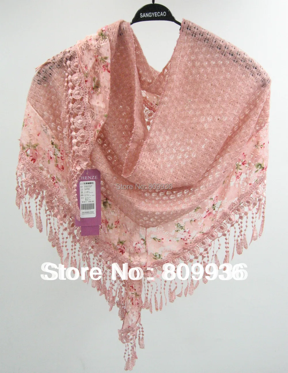 Бесплатная доставка выход фабрики! Женщины женщина мода шарф Женская цветок