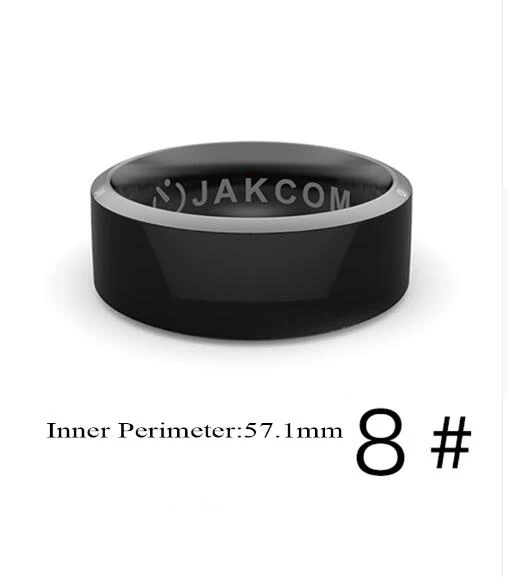 Size 8 Jakcom смарт Кольцо R3 Горячая в Смарт гаджеты аксессуары новая технология для Android Windows NFC мобильный телефон мужские ювелирные изделия - Цвет основного камня: Size 8