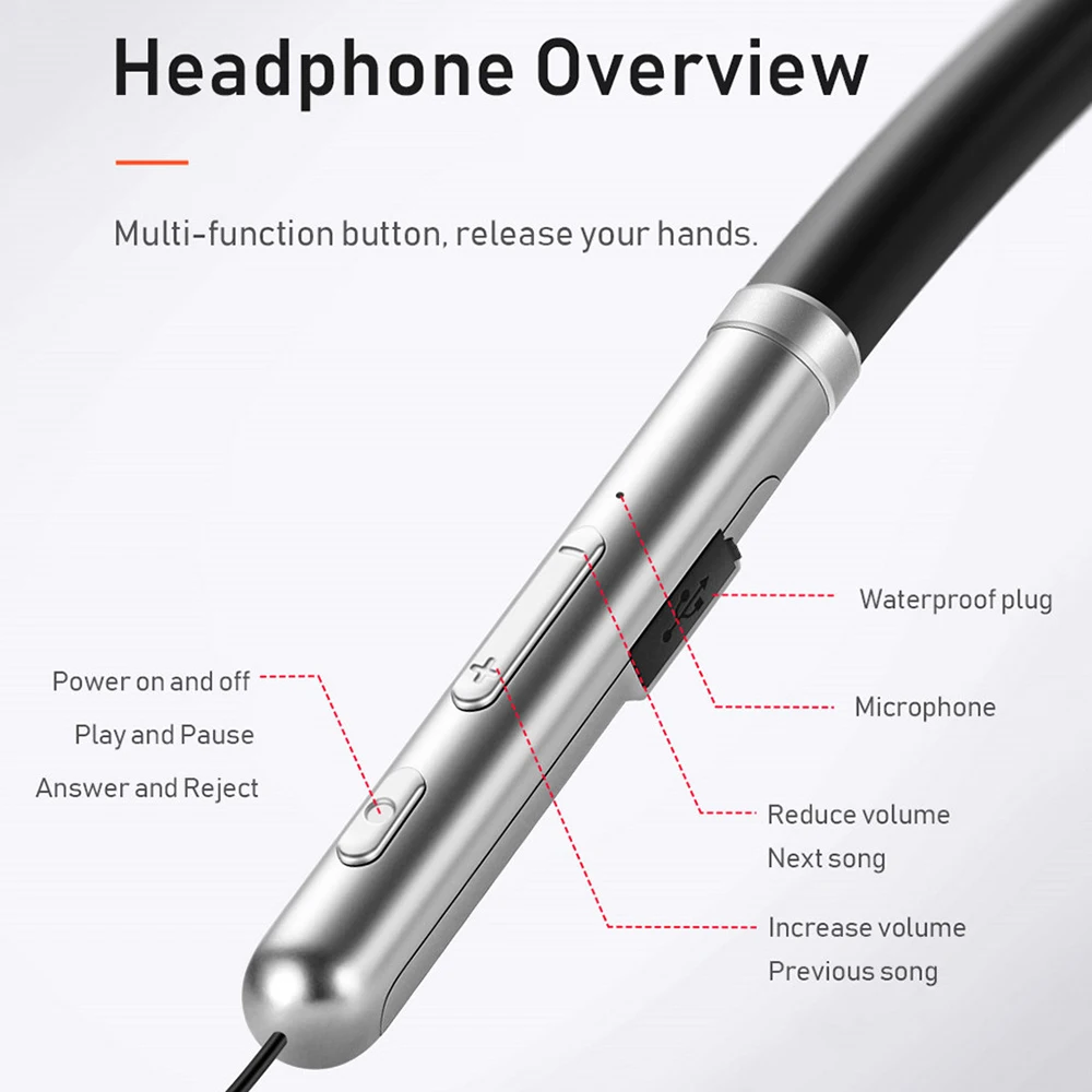 Беспроводные Bluetooth-наушники MODOSON Q30 6D с глубокими басами стереонаушники гарнитура