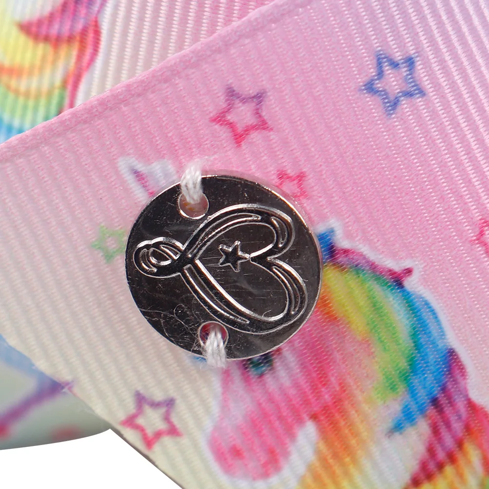 Банты для волос с большими крыльями 8 дюймов банты девочек радужным мультяшным