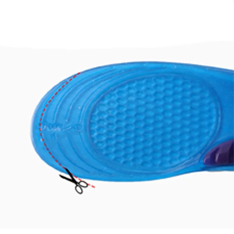 1 пара дышащая ортопедическая АРКА массажная силиконовая Нескользящая гелевая