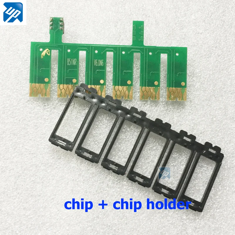 Чип T0851 85N 851N combo для epson 1390 T60 с держателем чипа чип СНПЧ 10 шт. | Компьютеры и офис