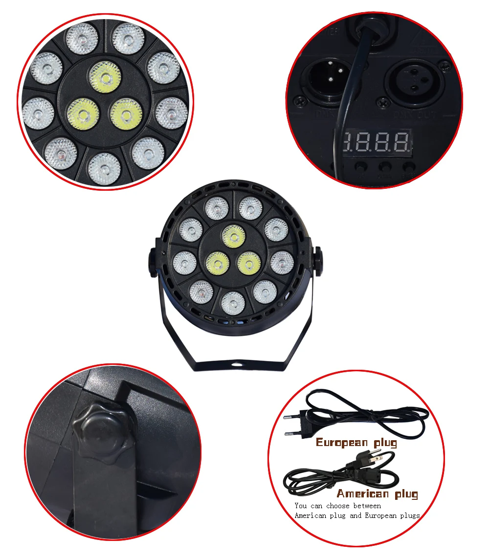 Мини par led 12x3 Вт rgbw dmx512 светодиодный сценический светильник, светильник для дома, светильник для дискотеки, сценический светильник, оборудование